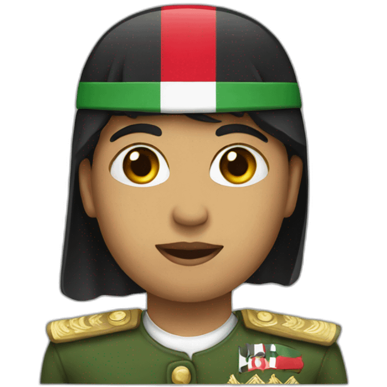 indonesia with palestine emoji