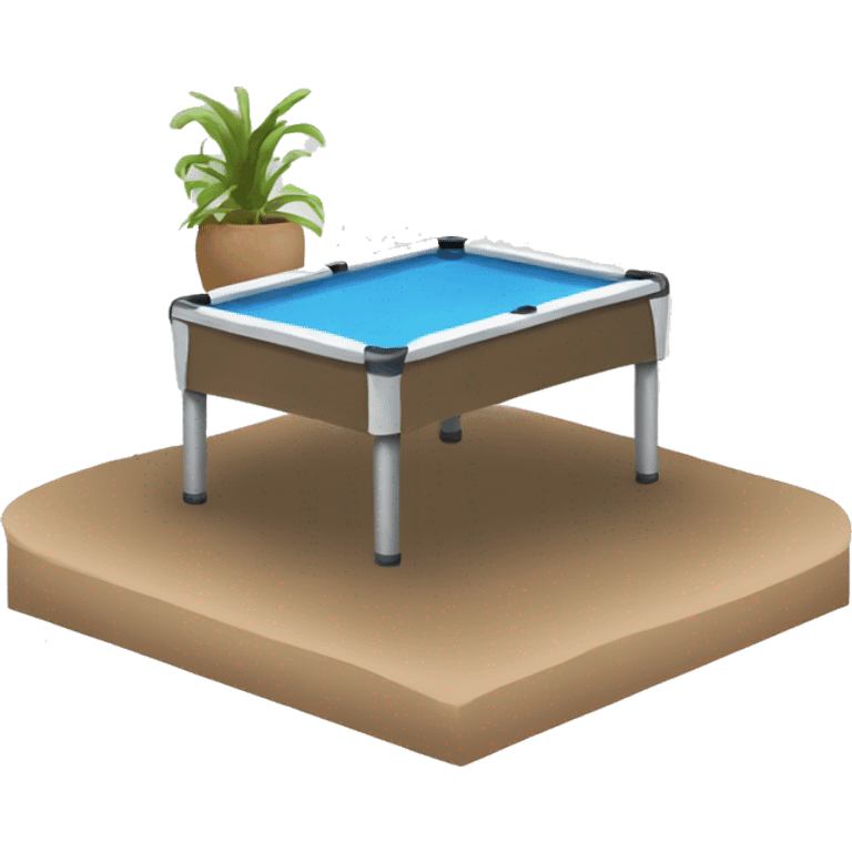 Mesa de pool emoji