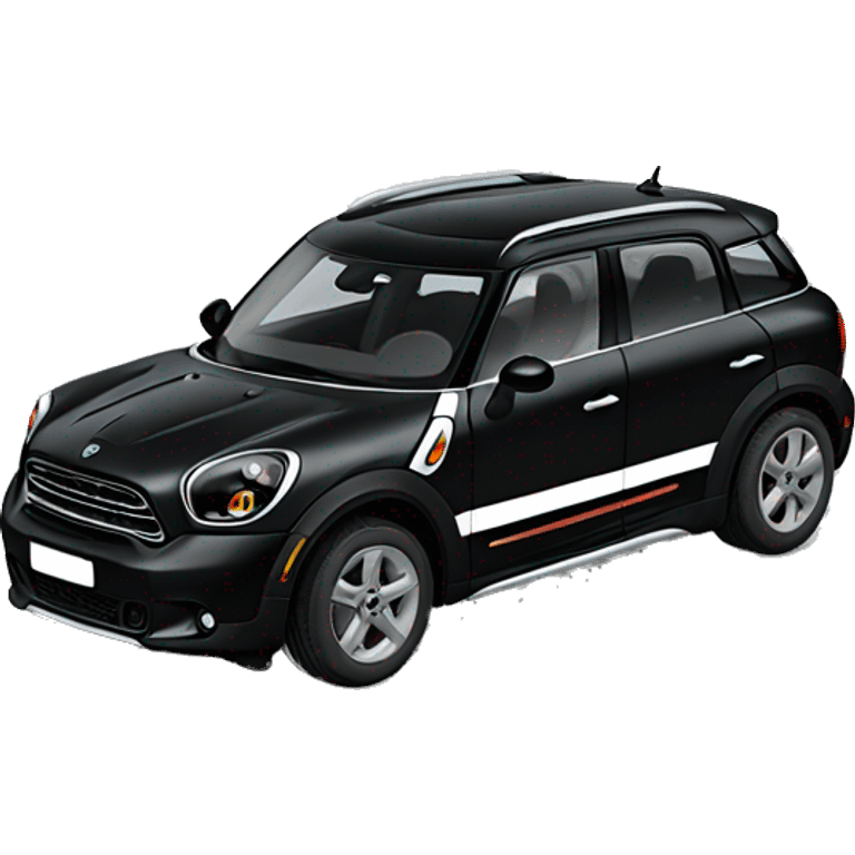 Black Mini countryman emoji