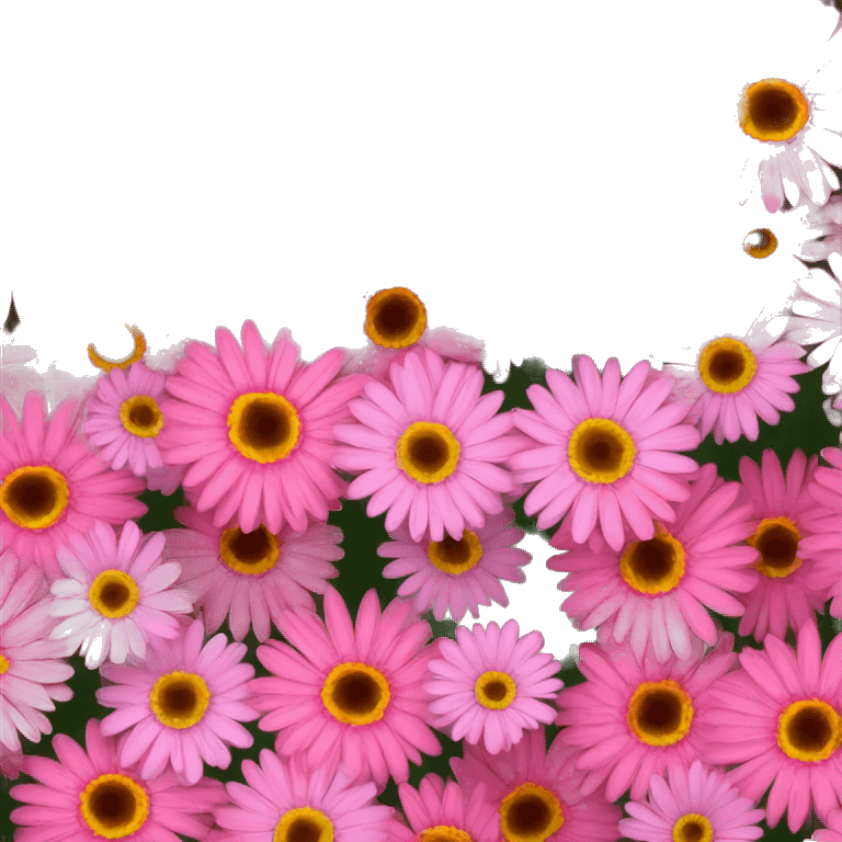 6 gerbera  emoji