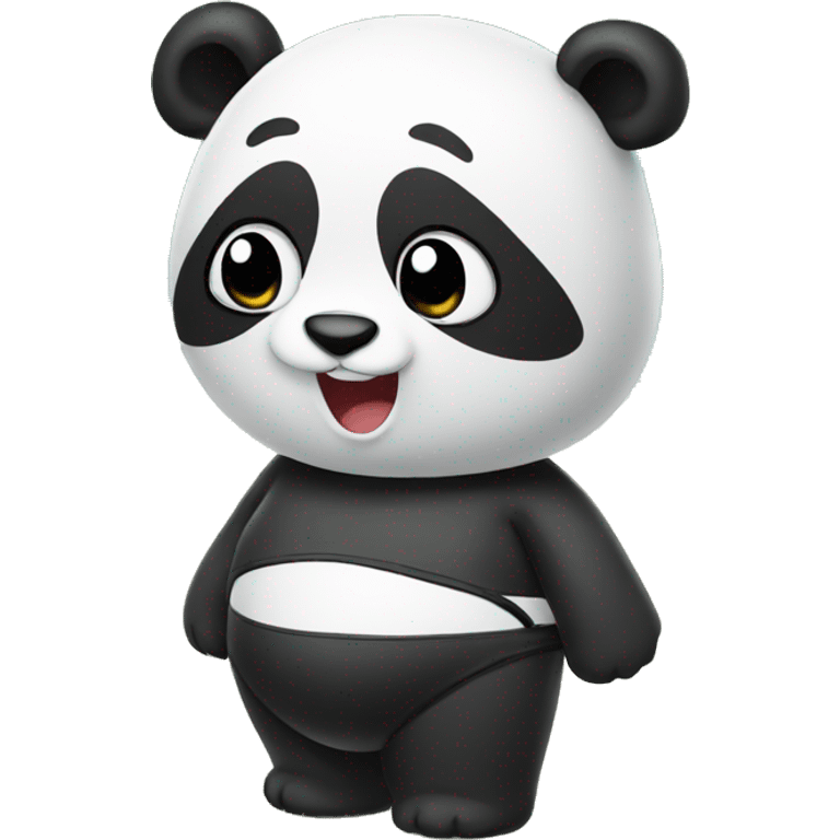 panda wearing swimsuit  emoji