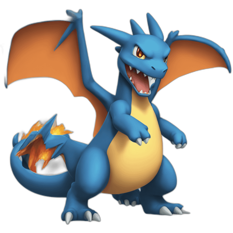 mega charizard x emoji