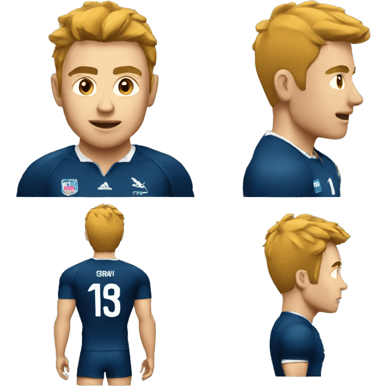 rugby player emoji