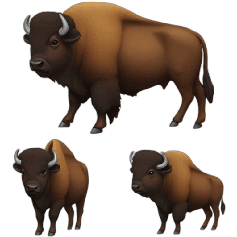 bison emoji