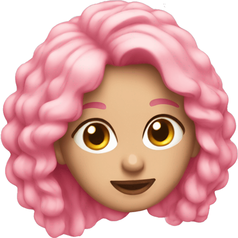 Pink, girly emoji