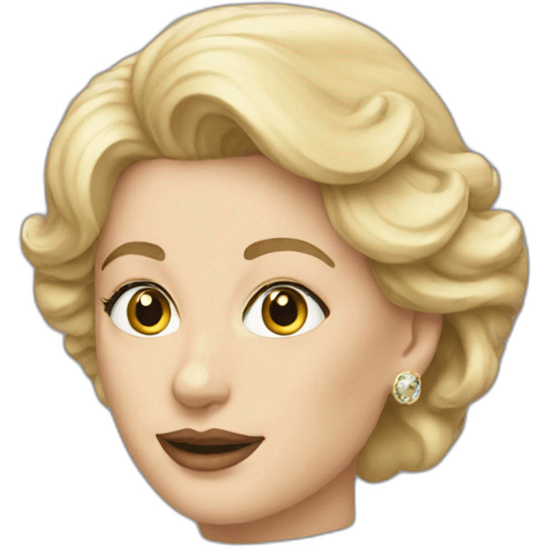 Lady Di emoji