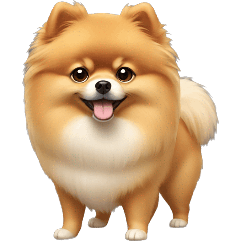 Japanese pomeranian  emoji