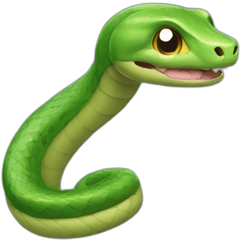 Slimey snake emoji