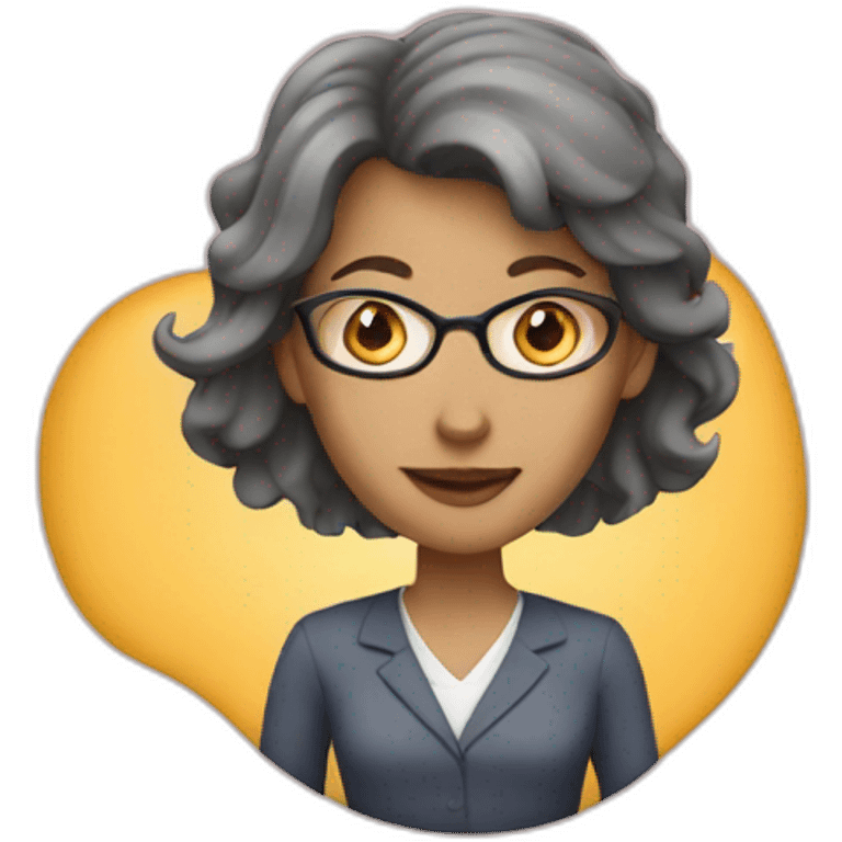 english teacher female emoji