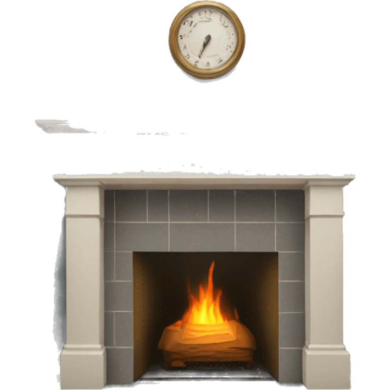 fireplace mantle emoji