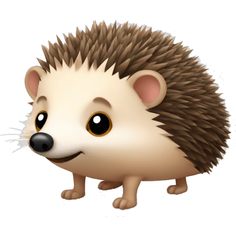 Hedgehog without needles emoji