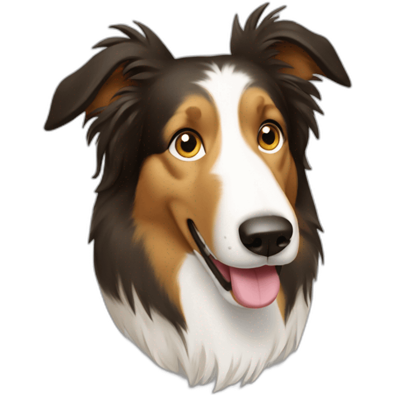 collie lassie emoji