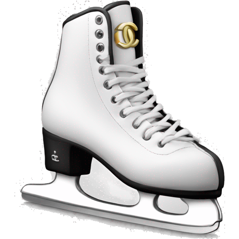 Chanel logo Figure skates emoji