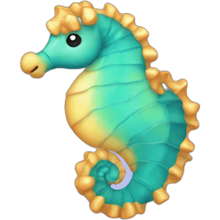 cute kawaii seahorse emoji