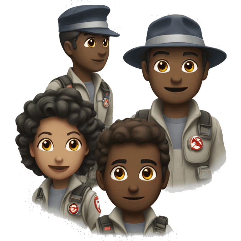 ghost buster team emoji