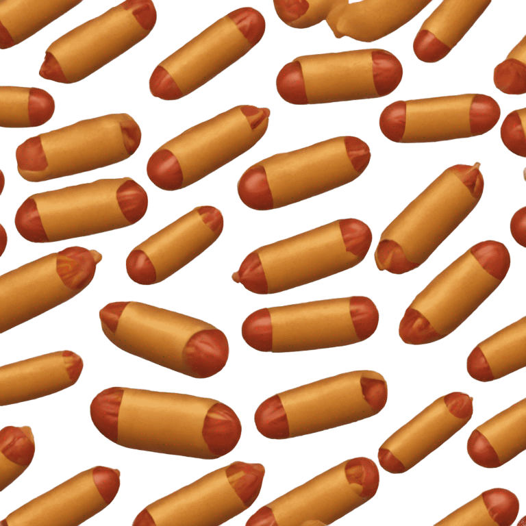 bullets in hotdog emoji