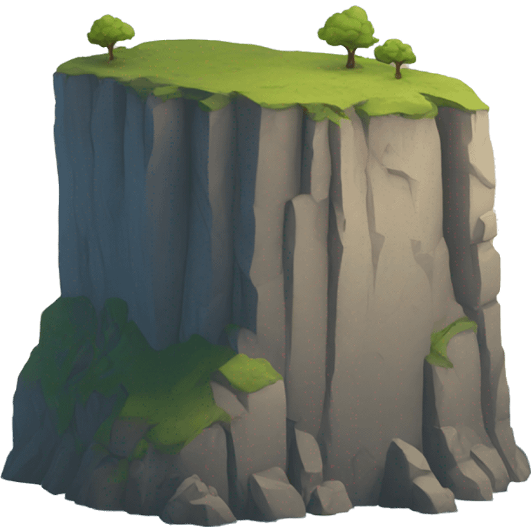 cliff emoji