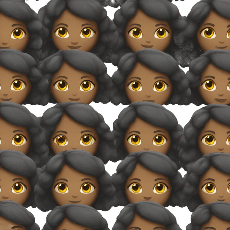 Black girl  emoji