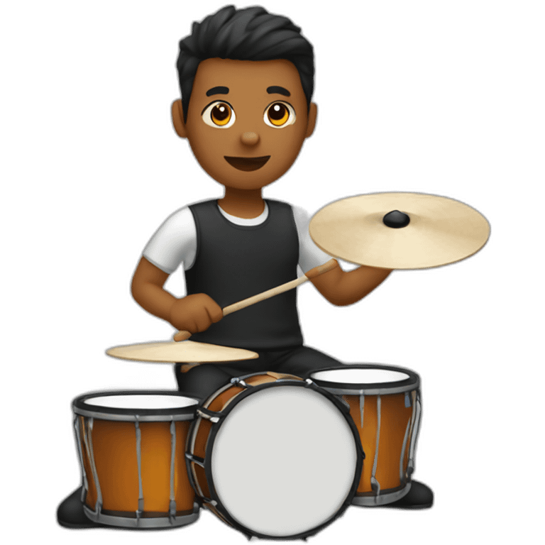 Drumming emoji