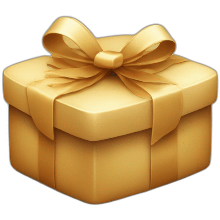 gift box realistic smooth rounded corners emoji