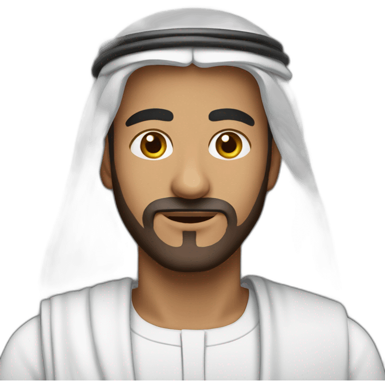 Arab man emoji