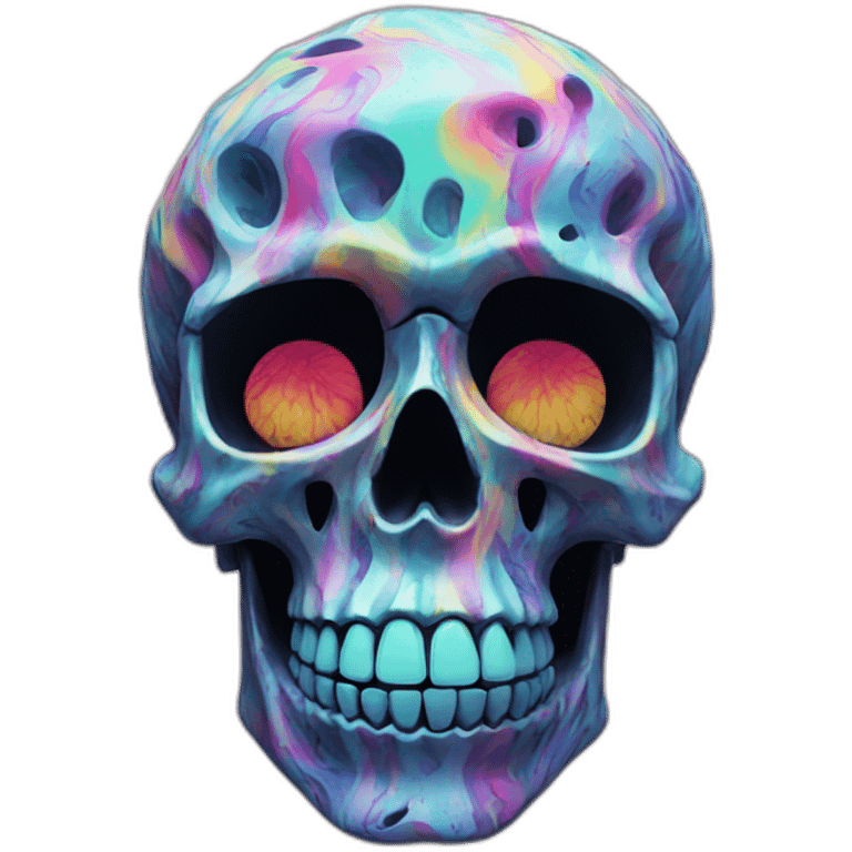 Nike Trippy Skull emoji