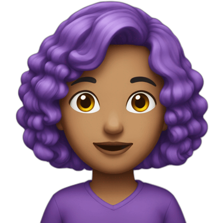 Violet emoji