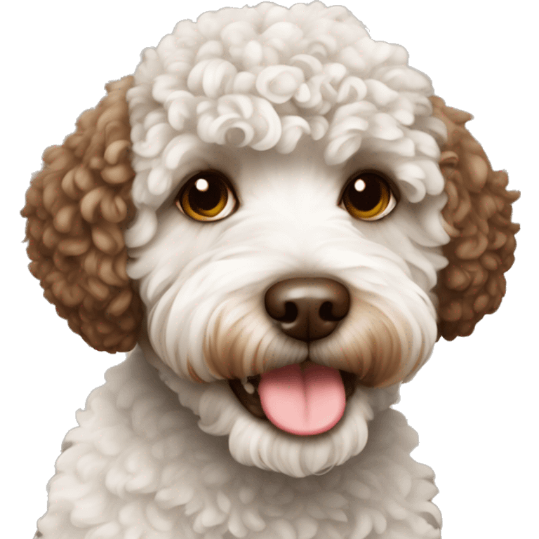 Lagotto romangnolo dog emoji