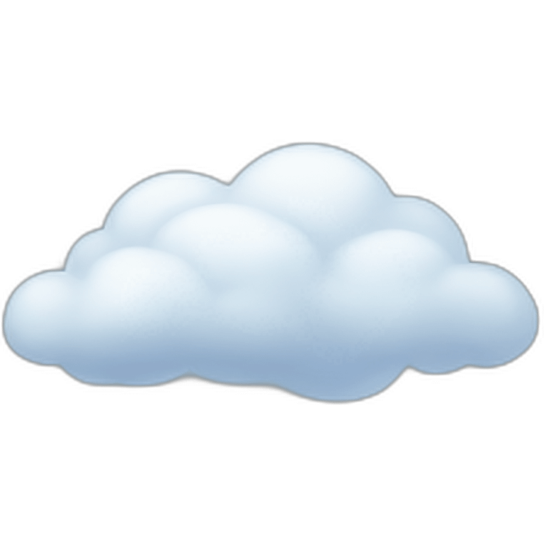 cloudy emoji