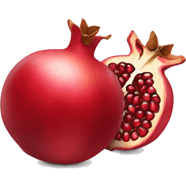 pomegranate vector emoji emoji