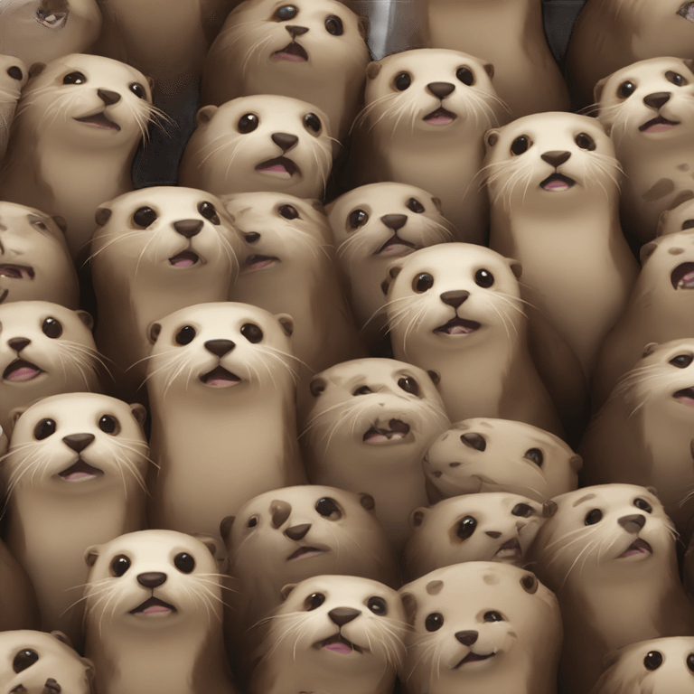 Otters emoji