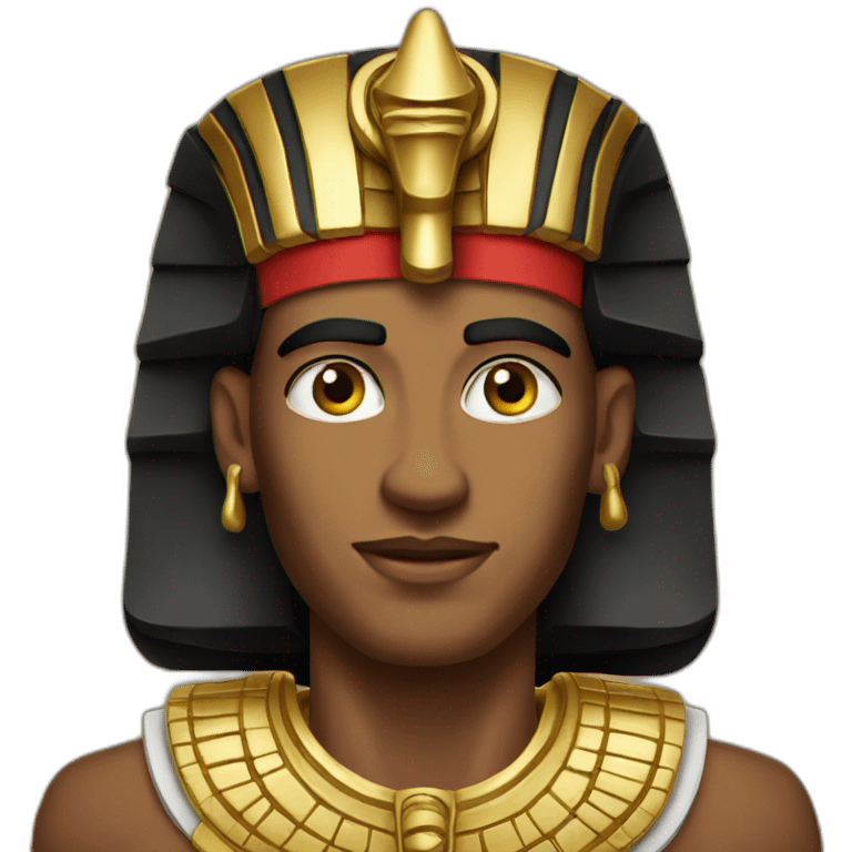 Egyptian king emoji