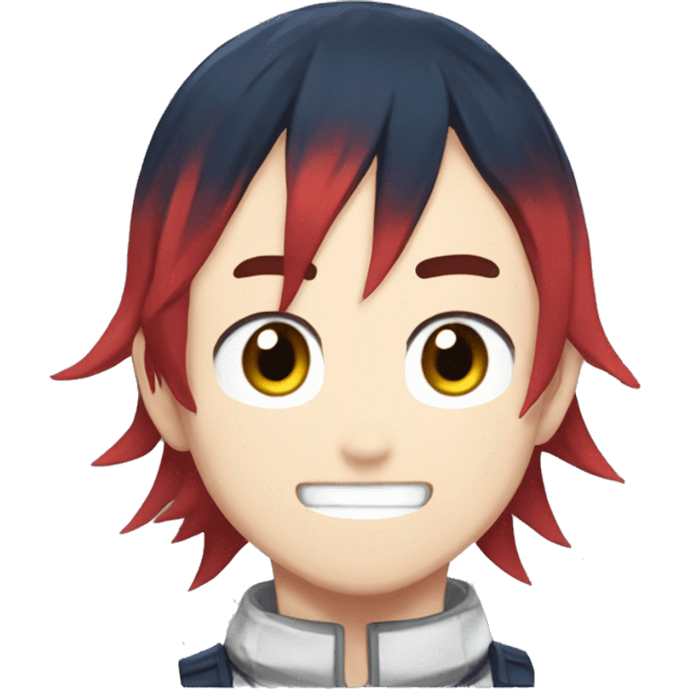 Toya todoroki de my hero academia emoji