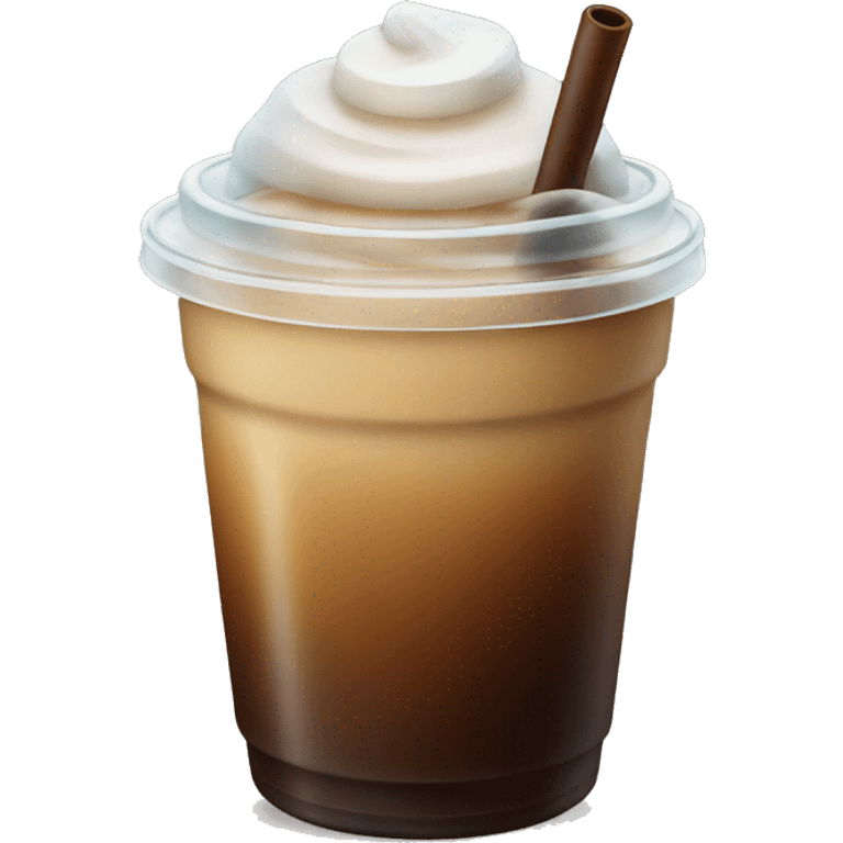 Iced coffee  emoji