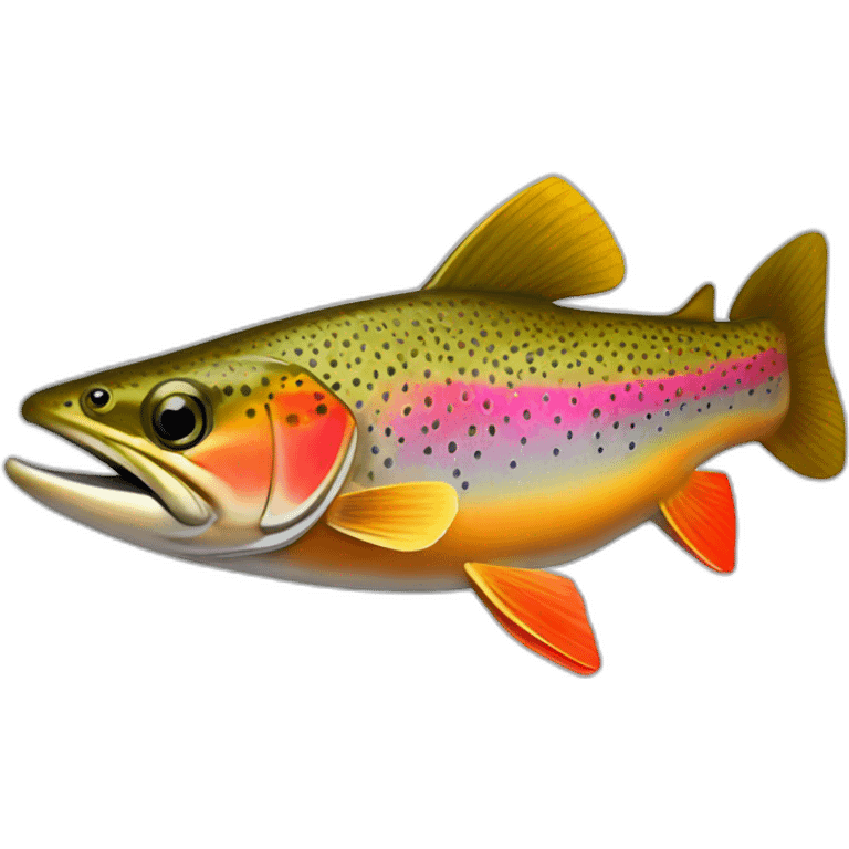 Cutthroat trout emoji