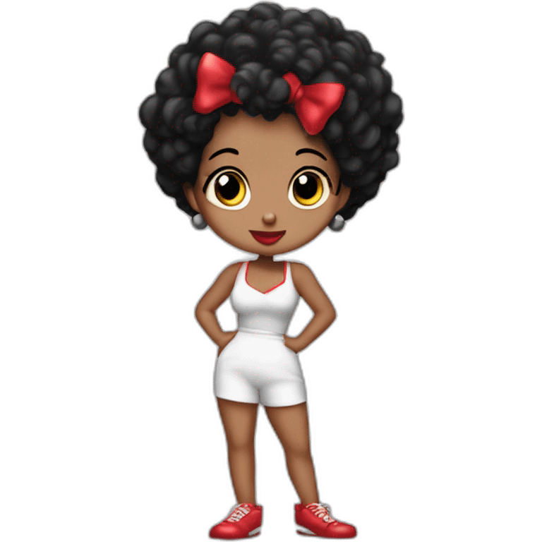 bettyboop saludando emoji