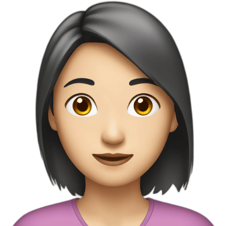 Woman asian emoji