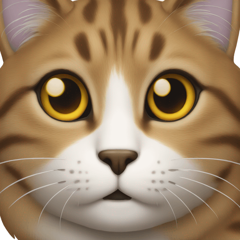 Un chat avec une corne  emoji