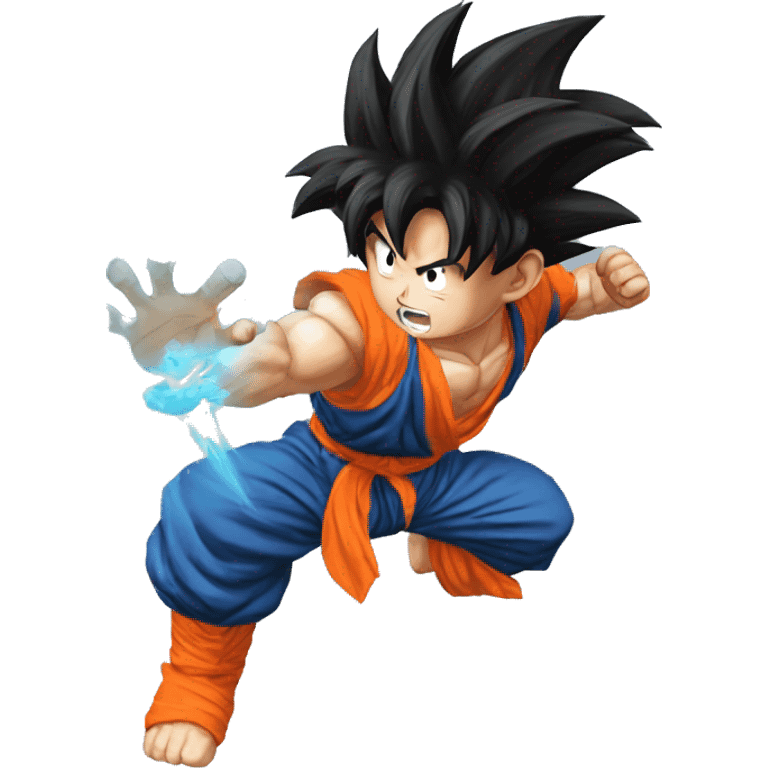 Goku kamehameha emoji