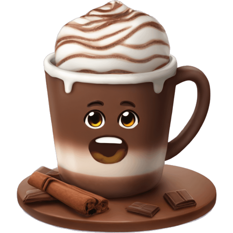 hot chocolate  emoji