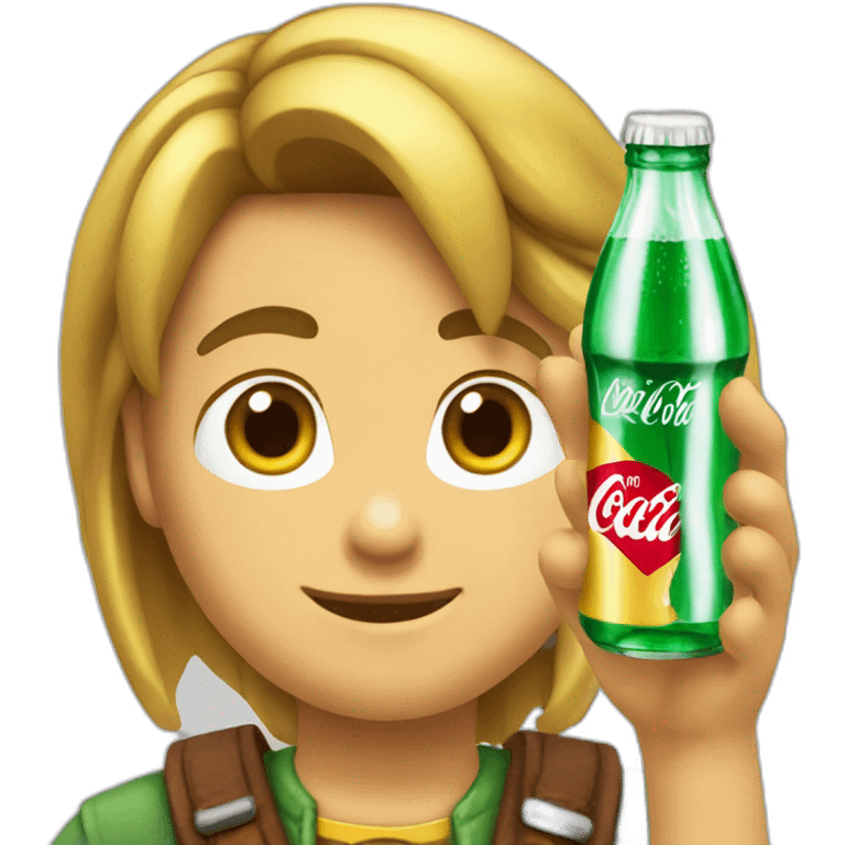 Link drink coca cola emoji