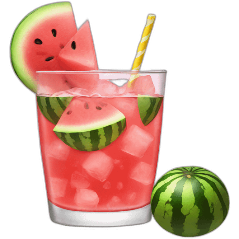 Watermelon Ice Tea emoji