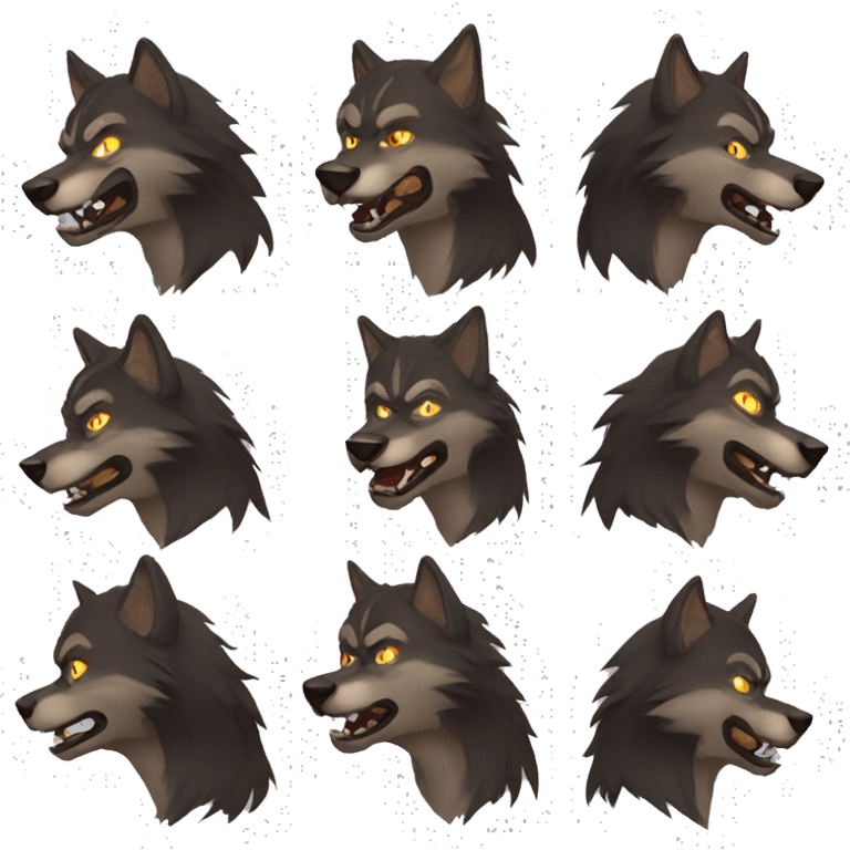 Werewolf emoji