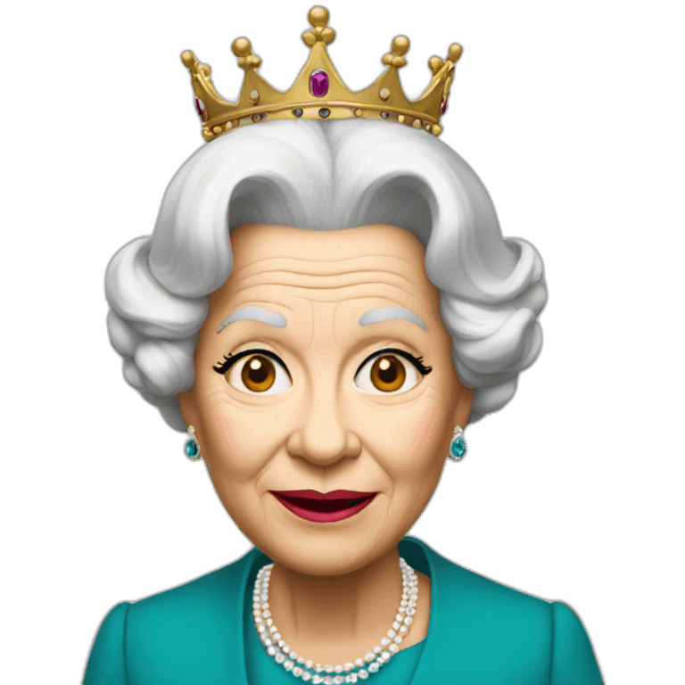 The Queen emoji