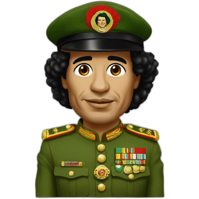 muammar al gaddafi nice emoji