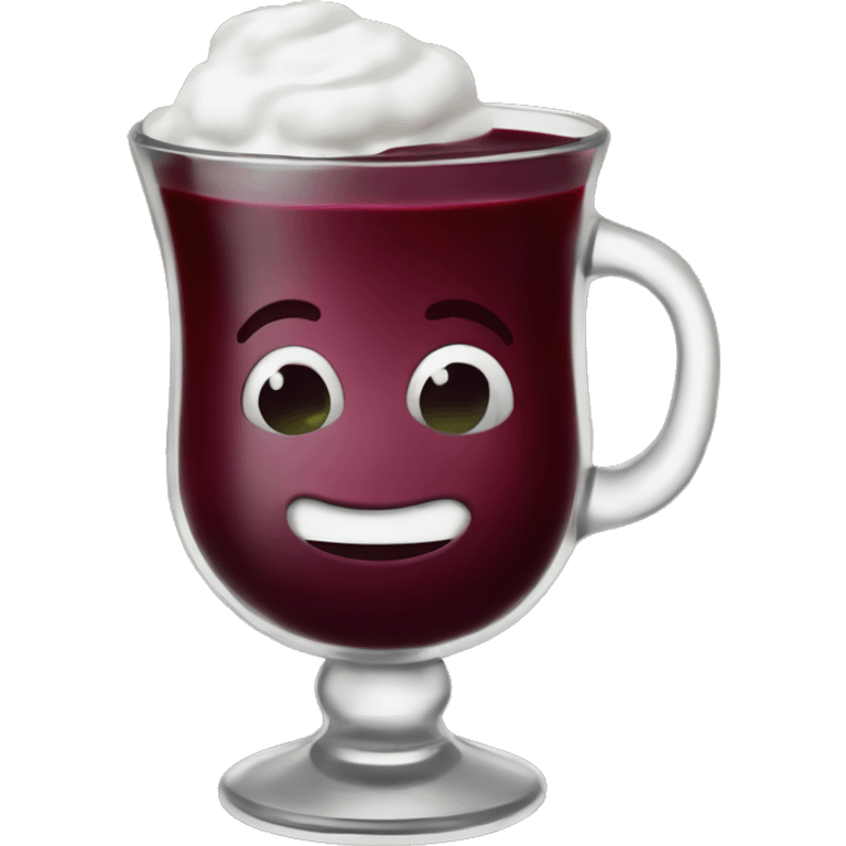  christmas mulled wine with cinnamon emoji