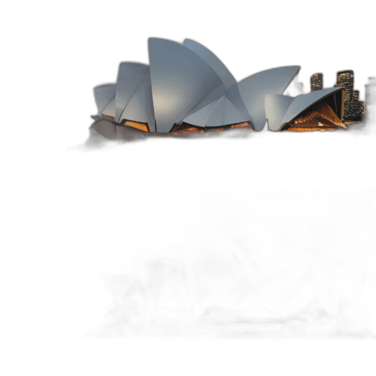 Sydney opera house emoji