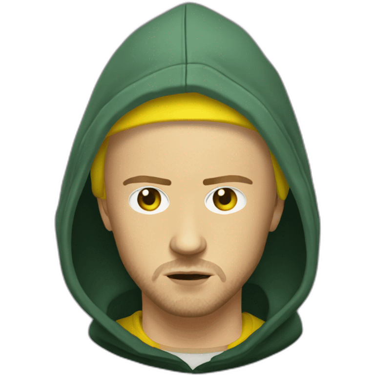 Jesse Pinkman sad hood yellow emoji