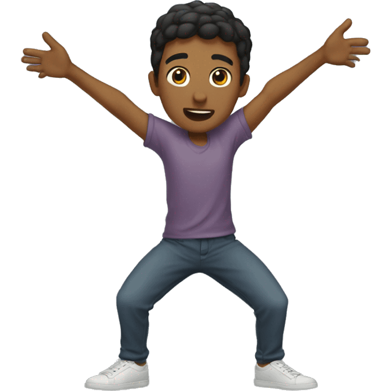 T-pose emoji