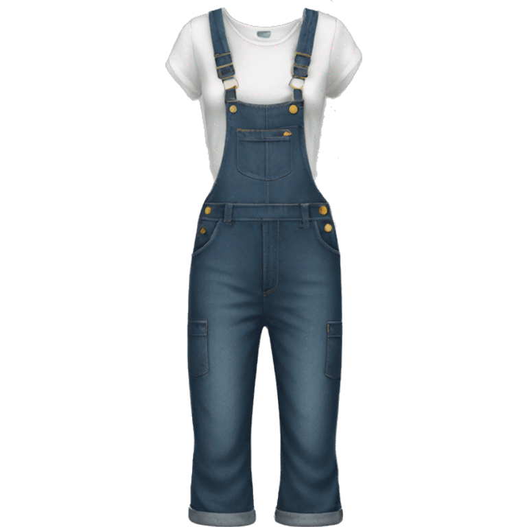 overalls with long pants piece of cloth item only emoji